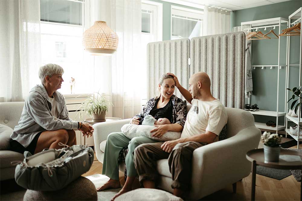 Möte med barnmorska